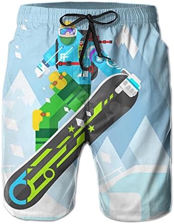 Male Home Ski Cartoon Man Pants 2017 Hot