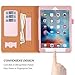 WWW iPad Pro 9.7 Case, [Luxury Laser Flower] Premium PU Leather Case Protective Cover with Auto Wake/Sleep Feature for Apple iPad Pro 9.7-inch Pink