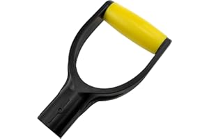 Dsjnf Plastic Handle Shovel with 32mm Inner Diameter Plastic Spade Handle Shovel D Grip Handle Good Hand Protect Garden Accessories for Snow Shovel Digging Raking Tools 1PCS