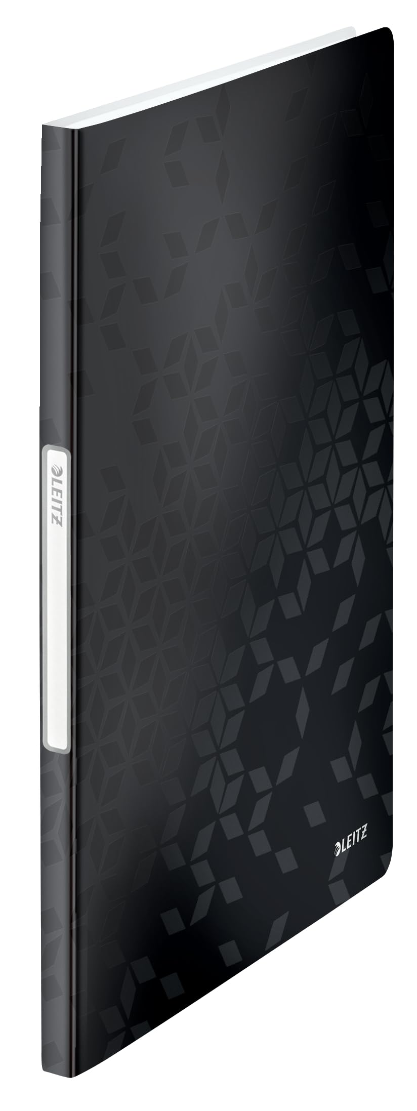 Leitz A4 Display Book, 20 Pockets, 40 Sheet Capacity, Transparent Pockets, Black, WOW Range, 46310095