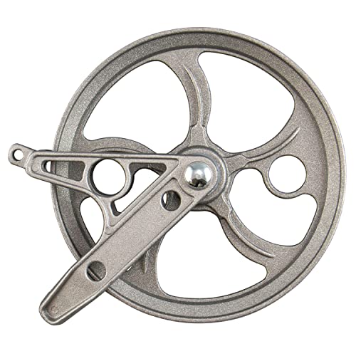 Strata Clothesline Pulley 6.5'' Heavy Duty Metal, Rustproof Silver