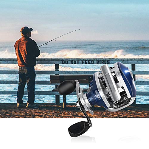 #N/V Drop Shipping 10+1BB Bait Casting Angelrolle Übersetzung 6,3:1 Baitcasting Angelrolle mit Magnetbremse Pesca – Bild 8