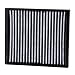 K&N VF2014 Washable & Reusable Cabin Air Filter Cleans and Freshens Incoming Air for your Kia, Hyundai