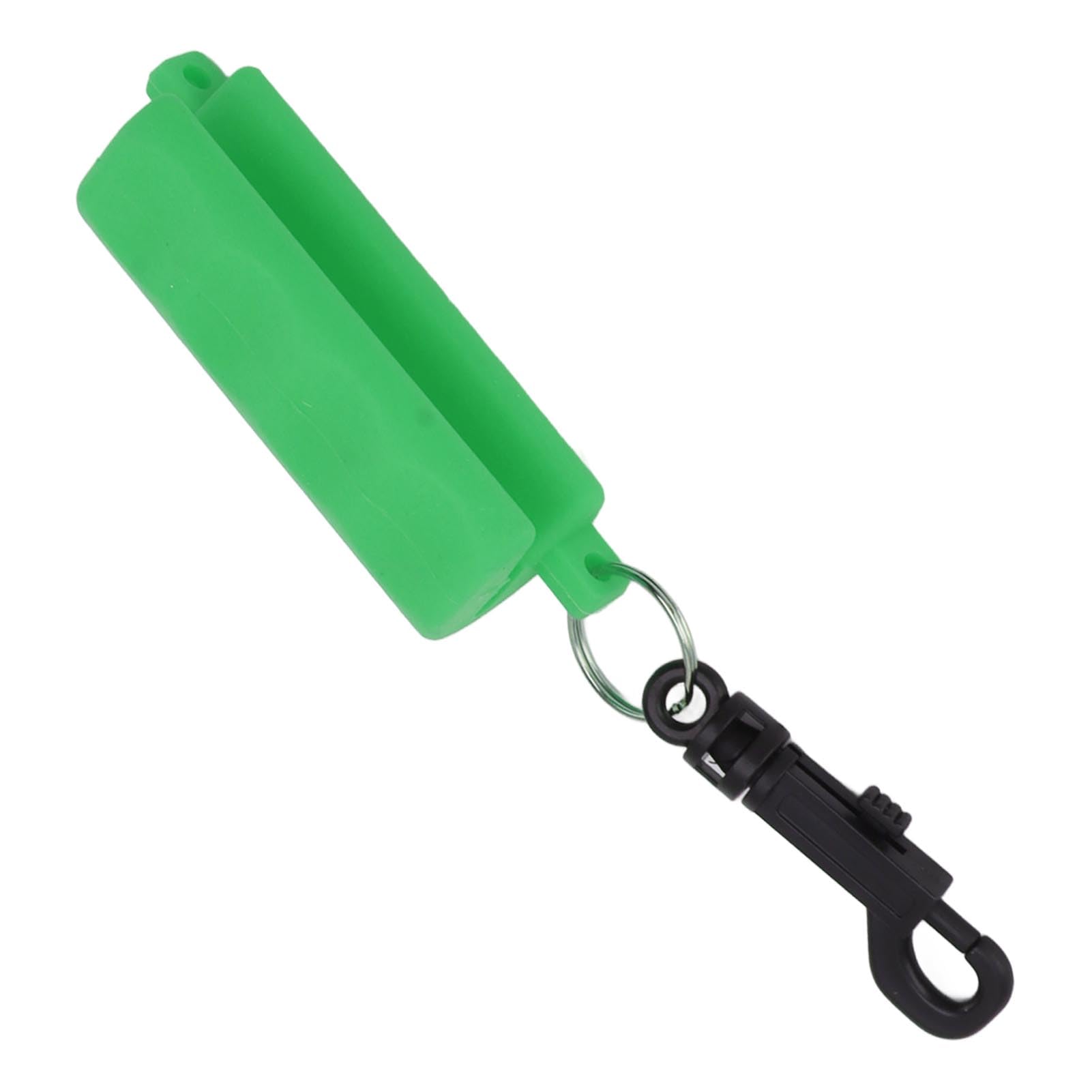 Tbest Silicon Arrow Puller with Keychain, Archery Arrow Puller Gripper Non Slip Silicone and Plastic Clip Archery Arrow Puller for Recurve Bow Compound Bow (Green)
