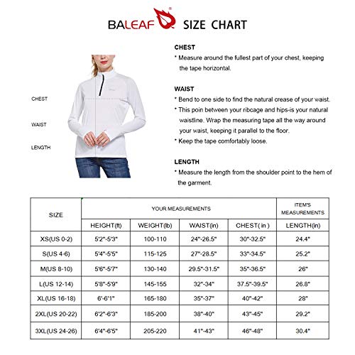 BALEAF Women's UPF 50+ Sun Protection T 