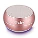 Pairy Portable Bluetooth Speakers with Hands-free Function for iPhone/iPad/PC and More (Rose Gold)