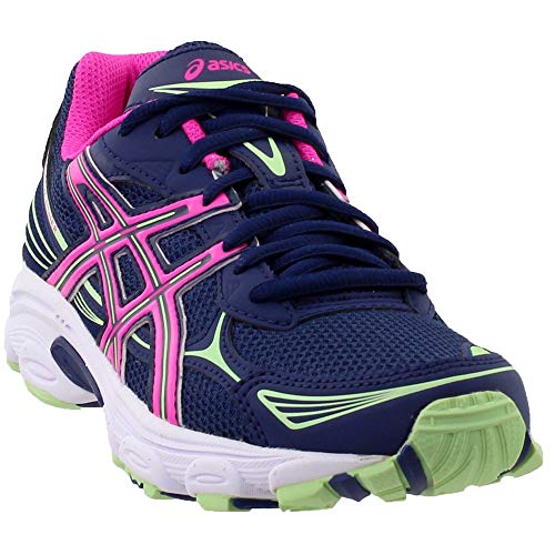 ASICS Women's Gel-Vanisher Indigo Blue/Pink Glow/Paradise Green 7.5 B US