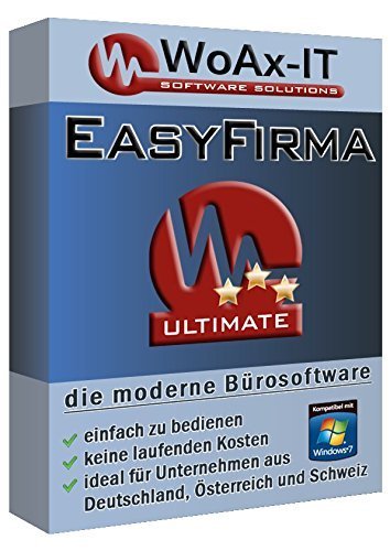 EasyFirma Komplettpaket - Rechnungsprogramm, Bürosoftware, Faktura, Rechnungen, Angebote, Ausgaben