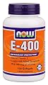 Now Foods E-400, Soft-gels, 100-Count (Packaging May Vary)