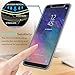 [2-Pack] Samsung Galaxy A6 Plus Tempered Glass Screen Protector, Zeking 0.33mm 2.5D Edge 9H Hardness [Anti Scratch][Anti-Fingerprint] Bubble Free, Lifetime Replacement Warranty
