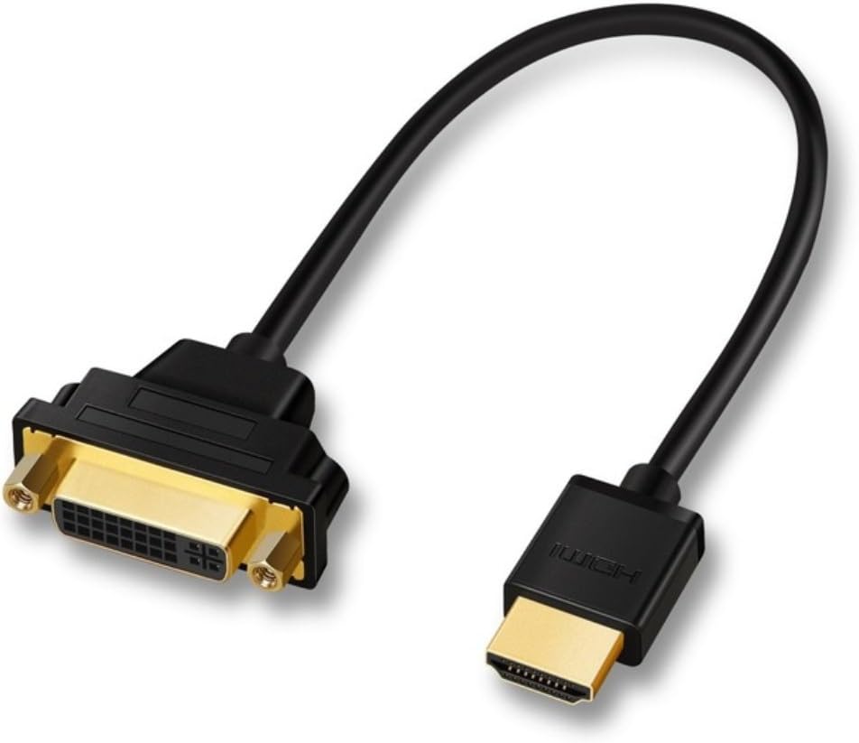 FIRSTEC DVI HDMI Adapter DVI auf HDMI Kabel DVI Buchse Amazon.de