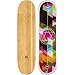 Bamboo Skateboards Geometricity Graphic Skateboard Deck with a Hybrid Bamboo Build