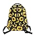 Kcldeci Sunflower Kids Backpack for Girls Sunflower Backpacks Elementary Bookbags School Bags Bookbag Casual Daypack
