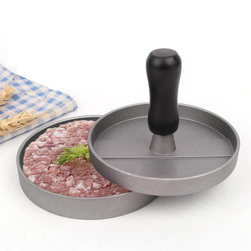 Photo 1 of 1PC Burger Press Non-Stick Hamburger Press Patty Maker Mold | Meat Beef Cheese Veggie Burger Maker for Grill Griddle BBQ Barbecue