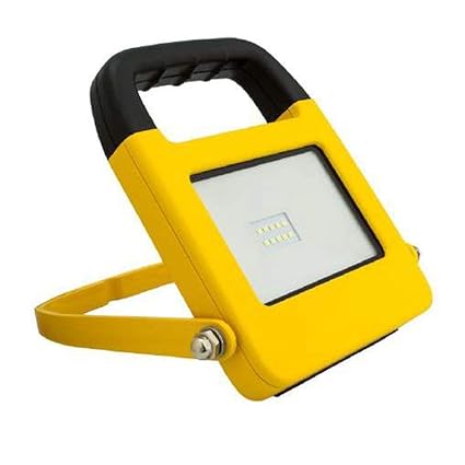 Proyector LED 10W con batería recargable apto exteriores IP44 de ...