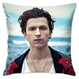 ZAZAHUI Tom Holland Pillowcase Multicoloured Generalduty Pillow case Size 18 X 18 Inch / 45 X 45 cm