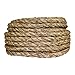 SGT KNOTS Twisted Manila Rope - Natural 3 Strand Fiber Hemp Rope for Indoor and Outdoor Use - Multipurpose Manila Rope for Crafts, DIY Projects, Home Decorating, Climbing - 1/2 in x 100 ft
