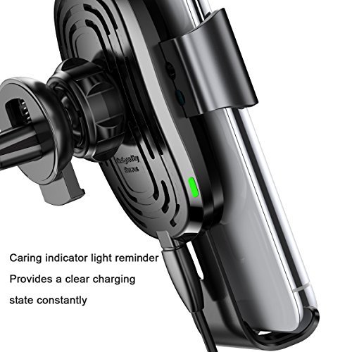 image for Wireless charger, Baseus Cell Phones Accessories Car Mount, Air Vent P