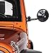4X4 Round Mirrors for Jeep One Pair TJ Mirrors fit for 1997~2006 2007~2017 Jeep Wrangler Side View Mirrors for 1997~2006 2007~2017 Jeep Wrangler Unlimited