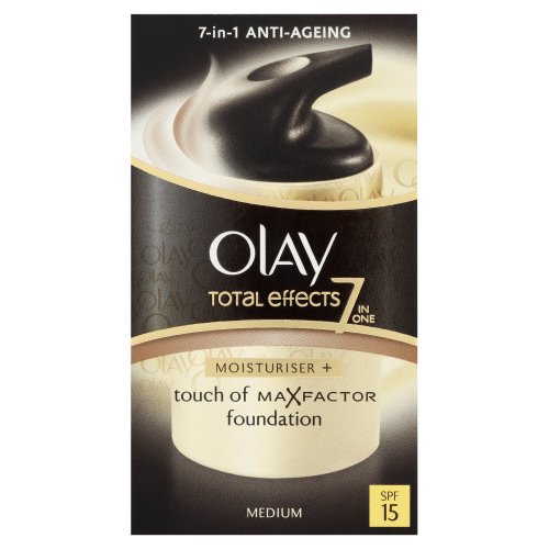 olay touch of foundation medium