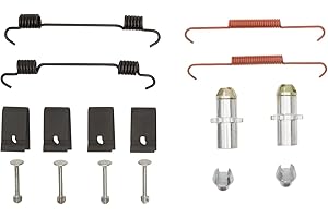 PartCatalog Rear Parking Brake Hardware Kit Compatible With Cadillac SRX 2016 2015 2014 2013 2012 2011 2010 P-1388666