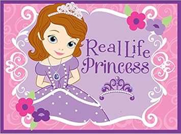 Amazon Com Disney Junior Sofia The First Throw Rug Real Life