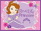 Disney Junior Sofia the First Throw Rug 'Real Life Princess' Girls Room Décor Bedding Area Rugs, 40