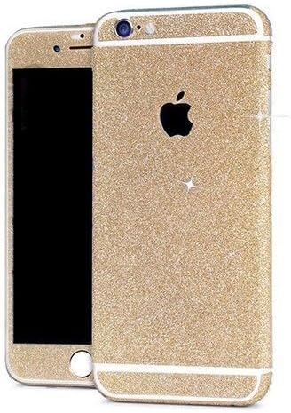 Beautiful Bling Bling Sticker for Apple iPhone 6/6 Plus-Luxury Sparkle Full Body Decal Glitter - Protector Films for iPhone 6/6S Plus (Gold)
