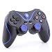 Generic Wireless Game Controller for Sony Playstation 3 PS3 Light Blue Black