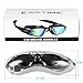 EARTIME Swimming Goggles, Swim Goggles for Adult Men Women Youth Anti Fog UV Protection No Leaking Swim Glasses with Case Protection & Nose Clip & Ear Plugs (Black01)
