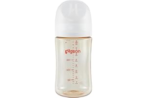 Pigeon - PPSU Bottle 8oz/236ml (1-Pack) with M Nipple 3M+