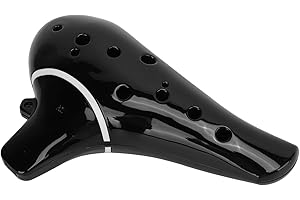 12 Holes Ocarina, Night by Noble Ocarina Recorder Instrument Nose Whistle Wind Instrument Ocarina Wind Instrument for Profess