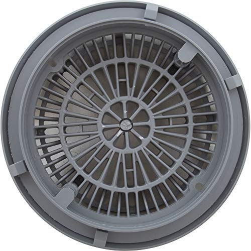 Custom Molded Products Gunite Main Drain Frame, Galaxy Lid (Av), Gray