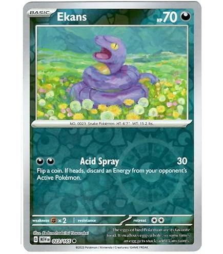 Amazon.com: Pokemon - Koffing 109/165 - Pokemon 151 - Reverse Foil