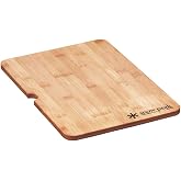 Snow Peak IGT Bamboo Short Insert, CK-125TR, Designed in Japan, Laminated Bamboo, for Snow Peak Iron Grill Table System, Lifetime Product Guarantee