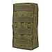 MOLLE Pouches - Compact Water-resistant Multi-purpose Tactical EDC Utility Gadget Gear Hanging waist Bags(Vertical Rectangle Pouch ,Green )