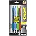 PILOT G2 Premium Refillable & Retractable Rolling Ball Gel Pens, Fine Point, Teal/Periwinkle/Lime/Caramel Inks, 4-Pack (31197)