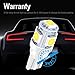 10-Pack Car White Replacement Light #: T10 194 W5W 168 2825 Bulbs 5050 5SMD LED Light, for Car Interior Dome Map Courtesy Lights, Exterior License Plate Lights Lamp 【Upgrade Version】