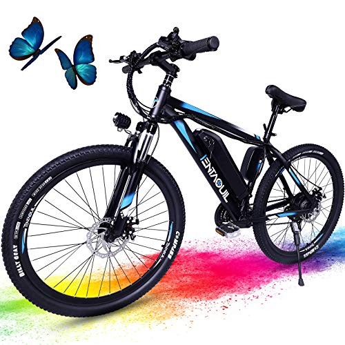3Y Electric Bike, 26'' Electric Bicycle for Adults 20MPH Ebike