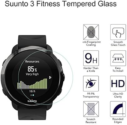 BECEMURU Suunto 3 - Protector de Pantalla para Suunto 3 Fitness ...