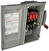 SIEMENS GF322NR 60 Amp, 3 Pole, 240-Volt, 4 Wire, Fused, General Duty, Outdoor Rated