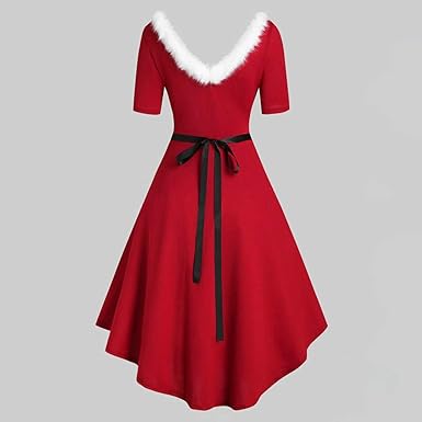 plus size red dress amazon
