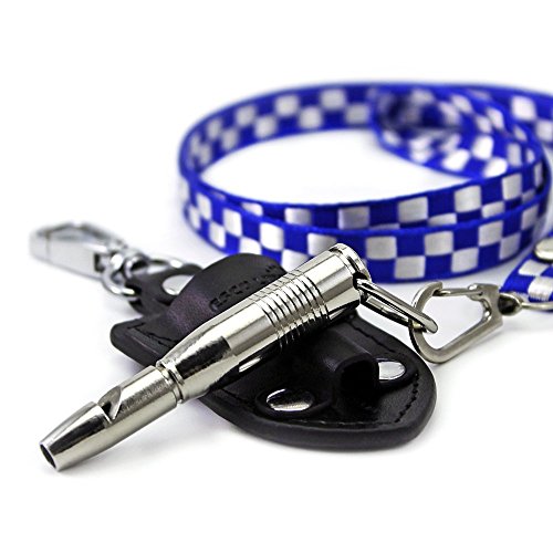 Escolite dog whistle with blue whistle lanyard dog whistles training