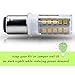 Bonlux LED Ba15d Double Contact Bayonet Bulb 24V AC/DC 1157 1076 1130 1176 1142 LED 35W Replacement Bulb for Car RV Camper Lighting Daylight 6000K (2-Pack)