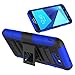 Elegant Choise Galaxy J7 Sky Pro Case, Galaxy J7 V Case, Galaxy J7 Perx Case, Heavy Duty Full Body Protective Case Cover with Belt Swivel Clip and Kickstand for Samsung Galaxy J7 2017 (Blue/Black)