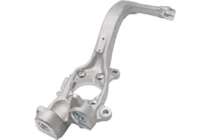 DOSKJOK Steering Knuckle Spindle Wheel Bearing Housing Front Right Passenger Suspension 8E0407254E Compatible with Audi A4 S4