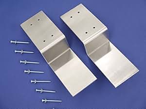 Amazon.com: Drop Open Bar Security Door Lock Bracket ...