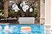 Keter Sumatra 135 Gallon Resin Large Deck Box with Included Suspensions Basket for Towels, Storage Net, Drainage Holes - Perfect for Storing Pool Toys and Accessories