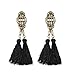 eManco Handcrafted Bohemian Ethnic Vintage Knot Tassel Drop Dangle Stud Earrings Summer Jewelry Mother's Day Gifts