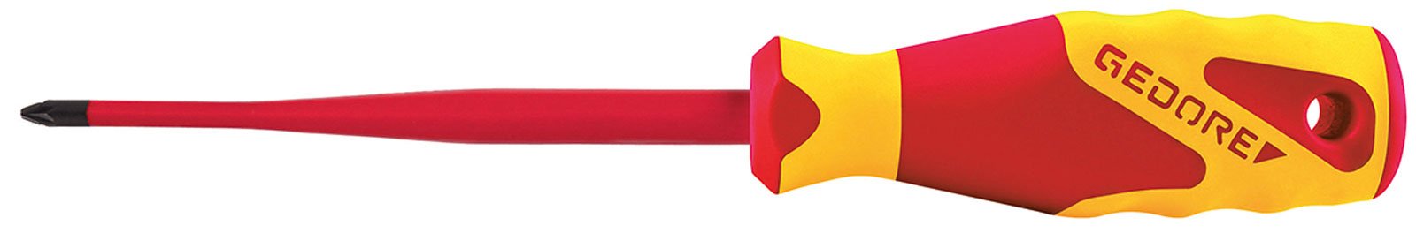 Gedore VDE Slim Screwdriver VDE SL/PZ 2 – 2164 SL/PH2